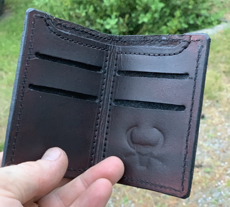 Plånbok - "Slim" med DIF Boxnings logga