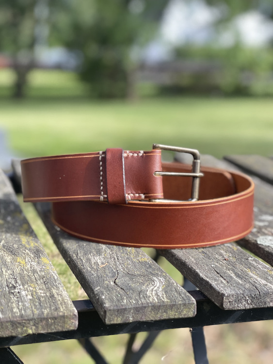 Robust belt with a "Western feeling"