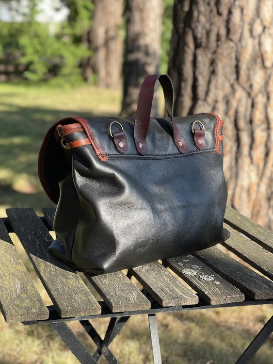 Axelremsväska väska "Billings" Läder - Karrlander Leather Goods