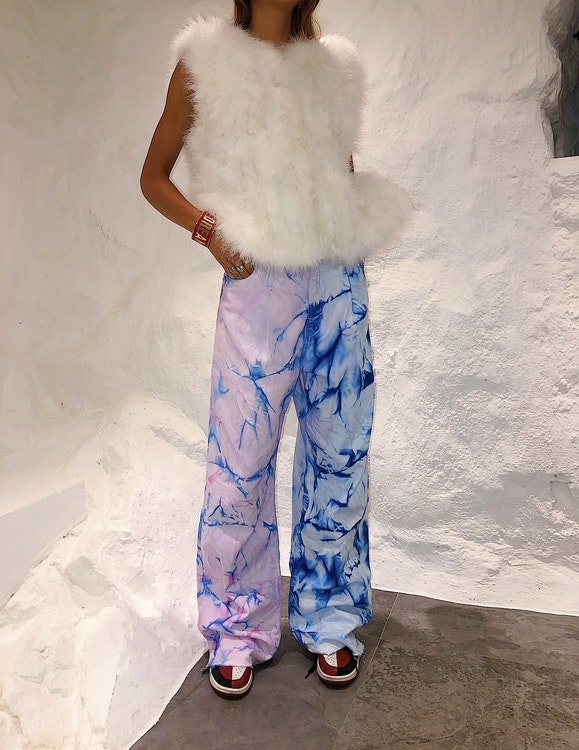 Cotton Candy Circus Wide Leg Jeans