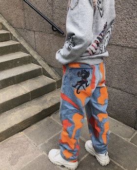 Jungle Fight Straight Leg Jeans