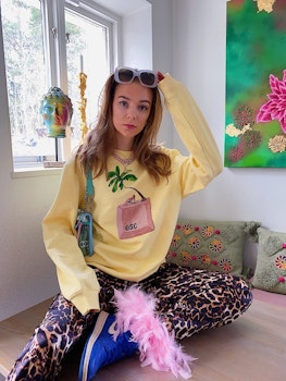 Press Escape Sweater, yellow