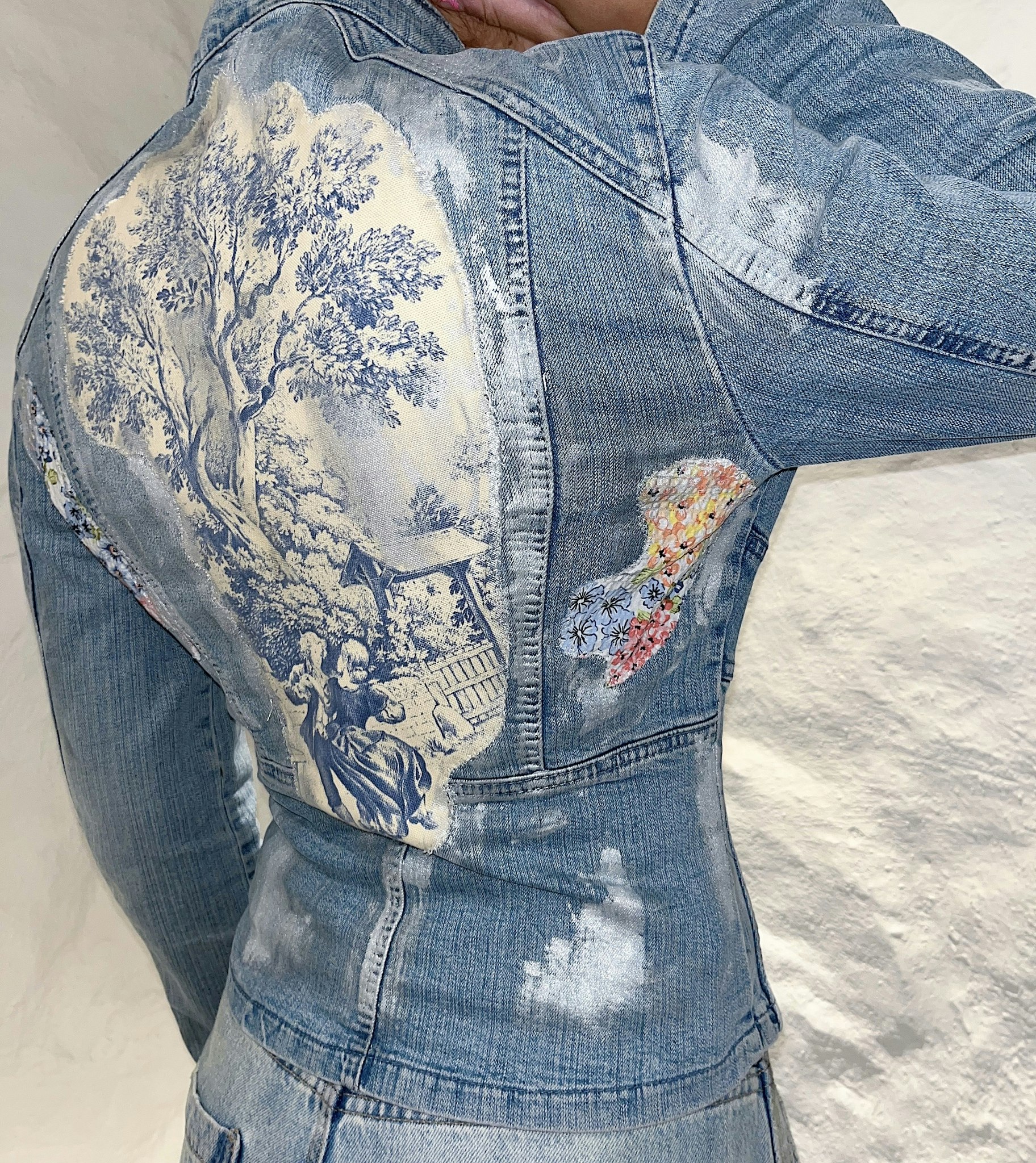 Raveing Ancestors Denim jacket