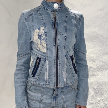 Raveing Ancestors Denim jacket