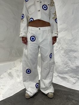 Eye Catcher Jeans (White)