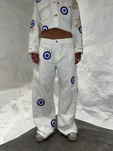 Eye Catcher Jeans (White)