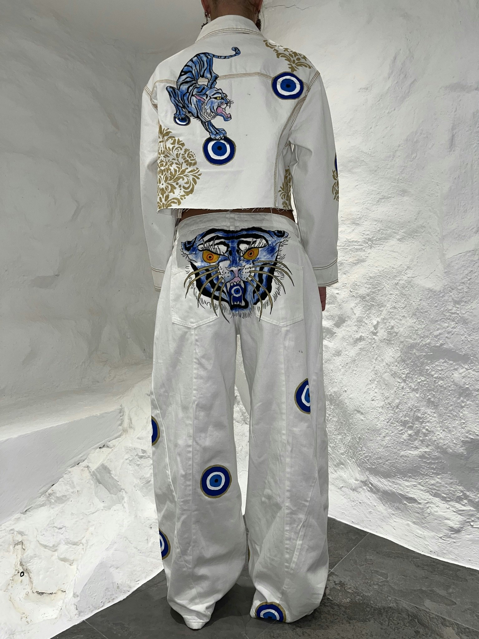 Eye Catcher Jeans (White)