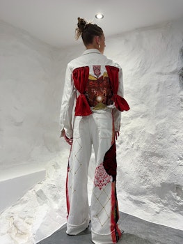 The Show Must Go On Jacket White