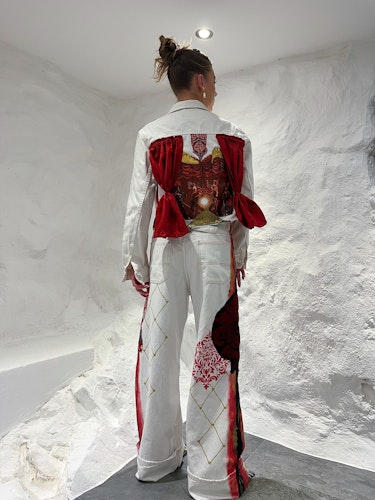 The Show Must Go On Jacket White