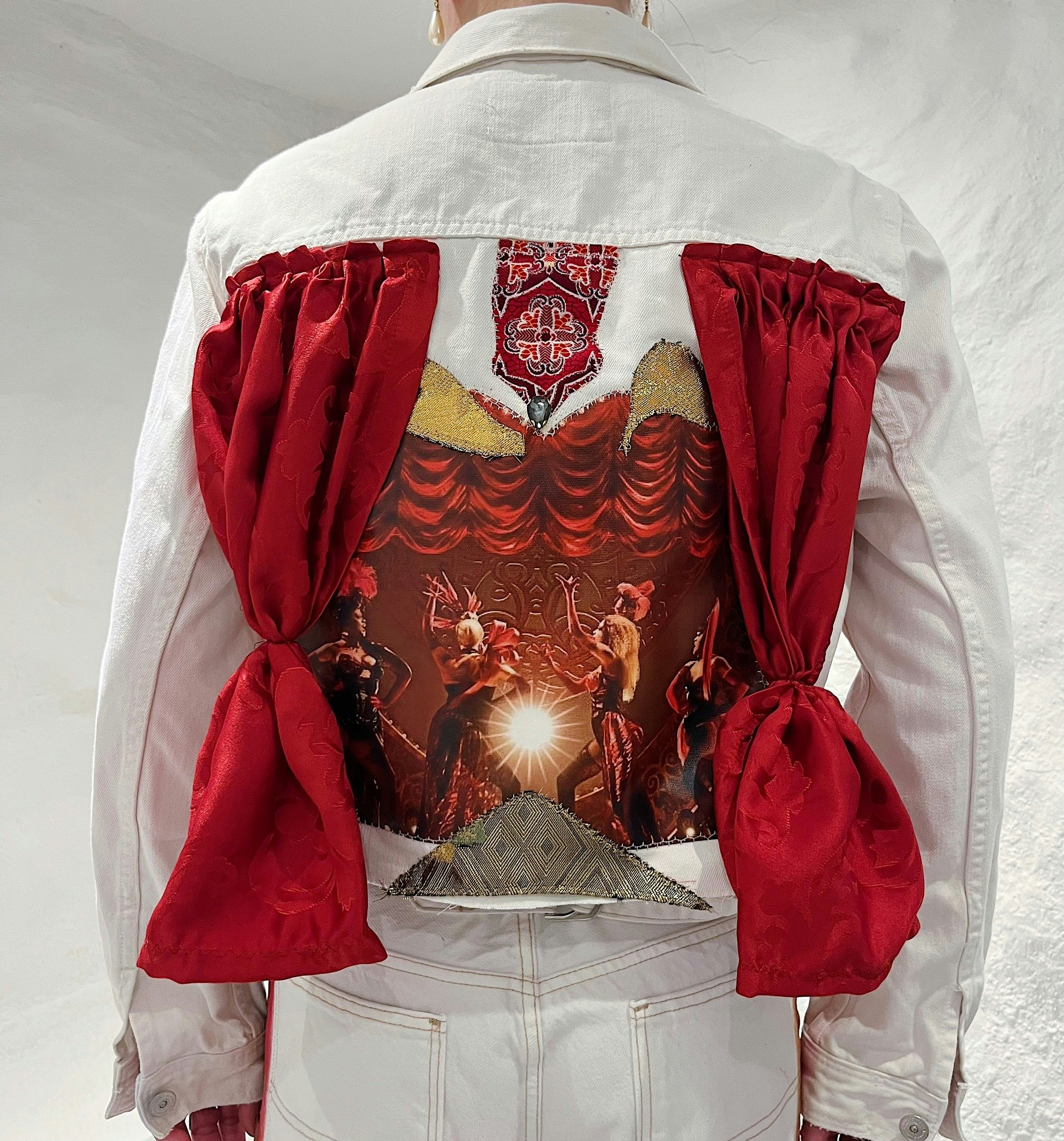 The Show Must Go On Jacket White