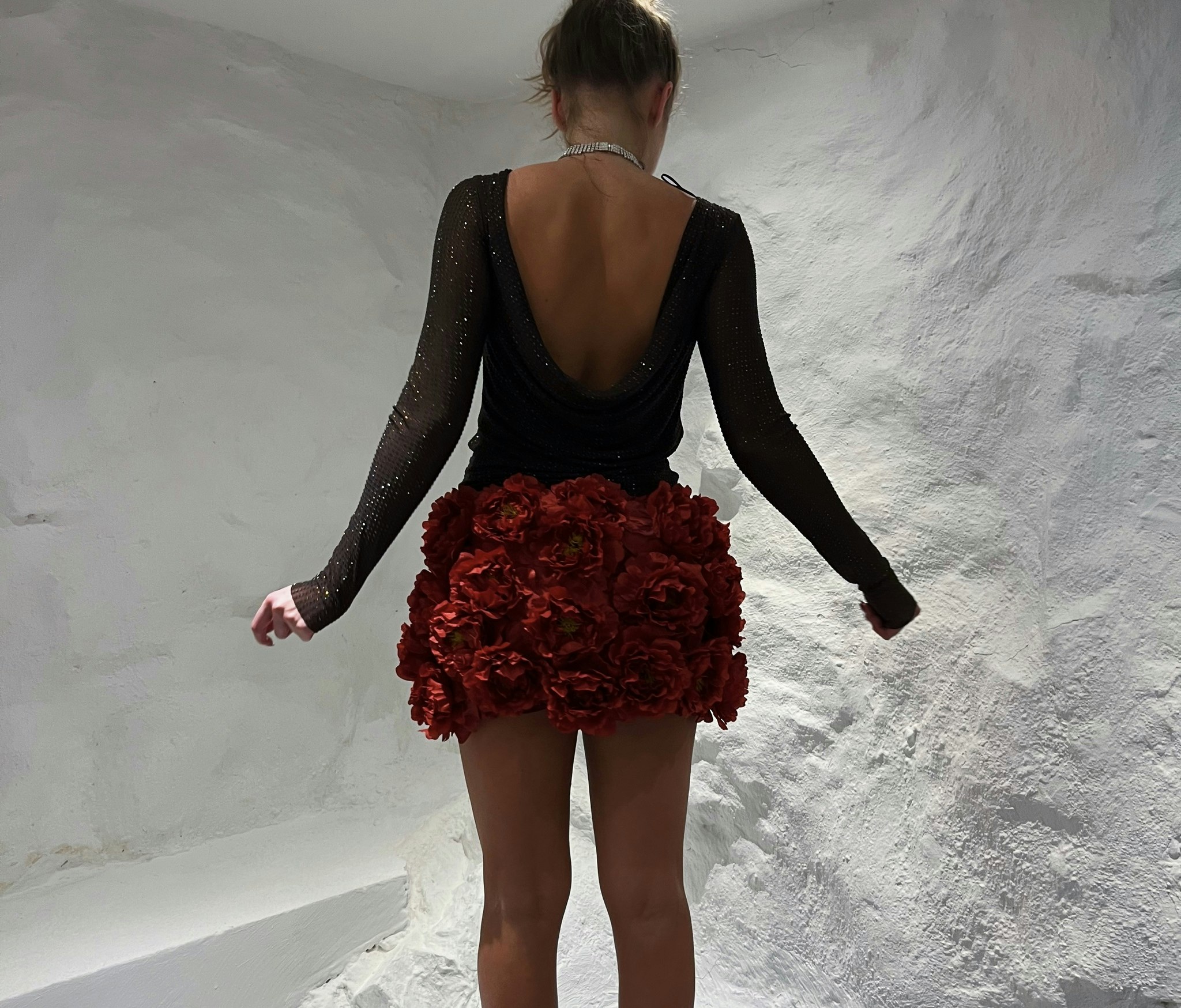 Spending Real Money on Fake Flowers Skirt