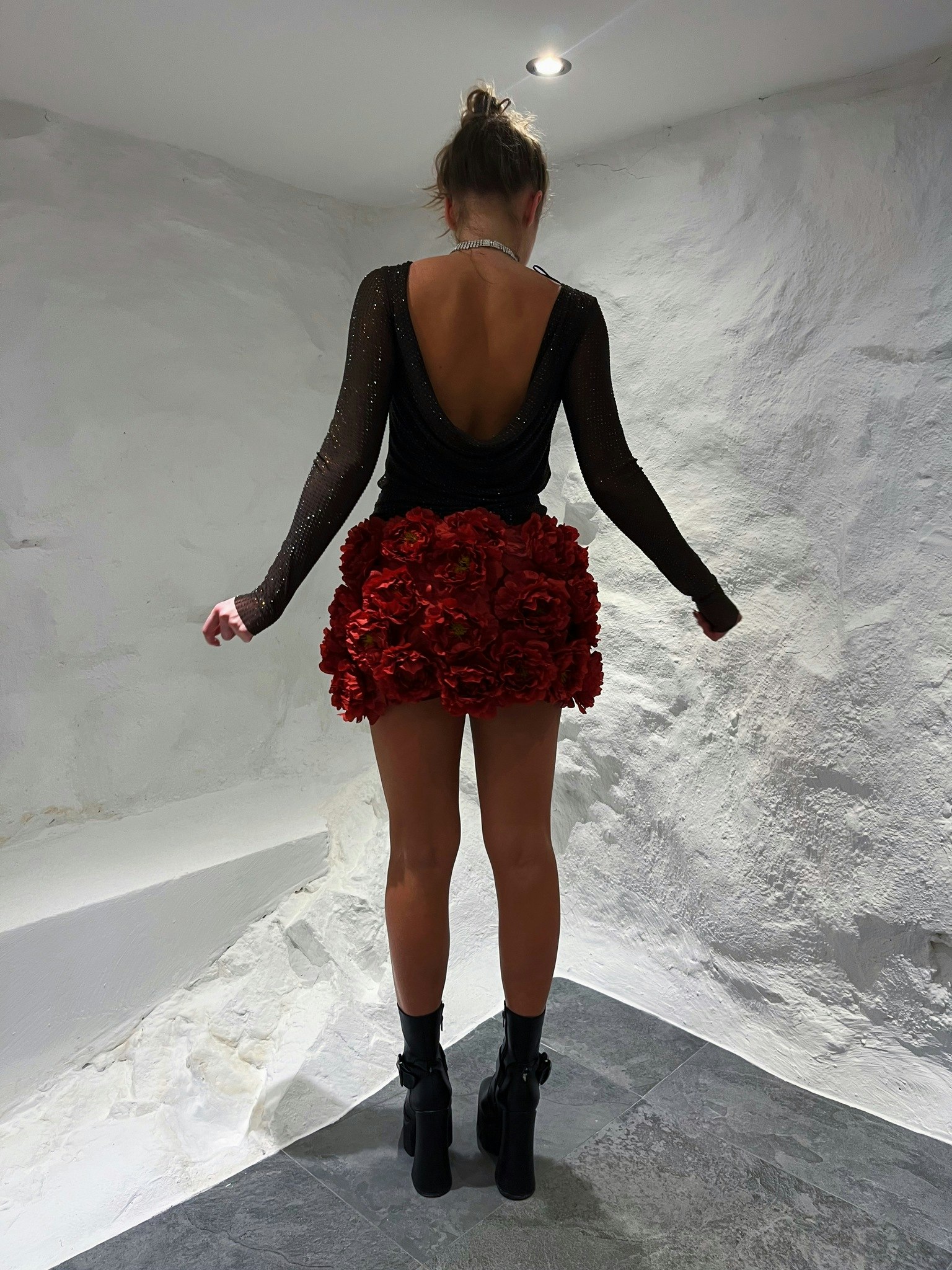 Spending Real Money on Fake Flowers Skirt
