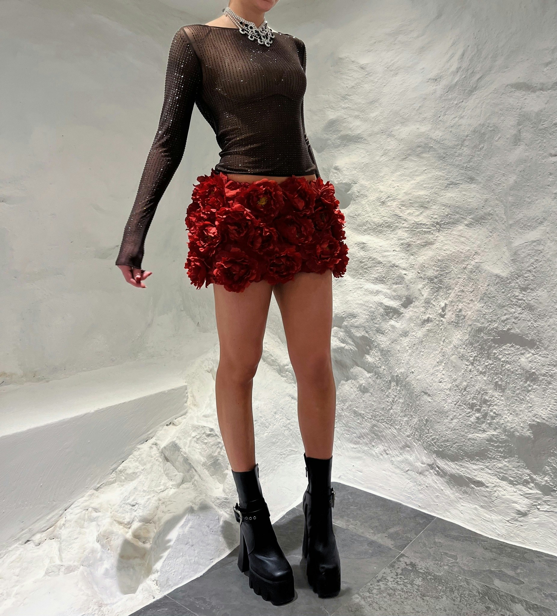 Spending Real Money on Fake Flowers Skirt