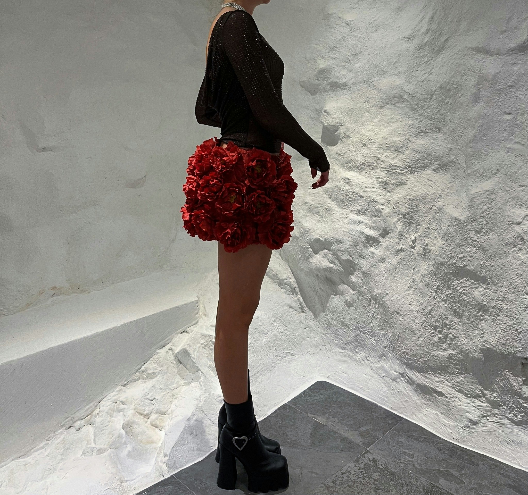 Spending Real Money on Fake Flowers Skirt