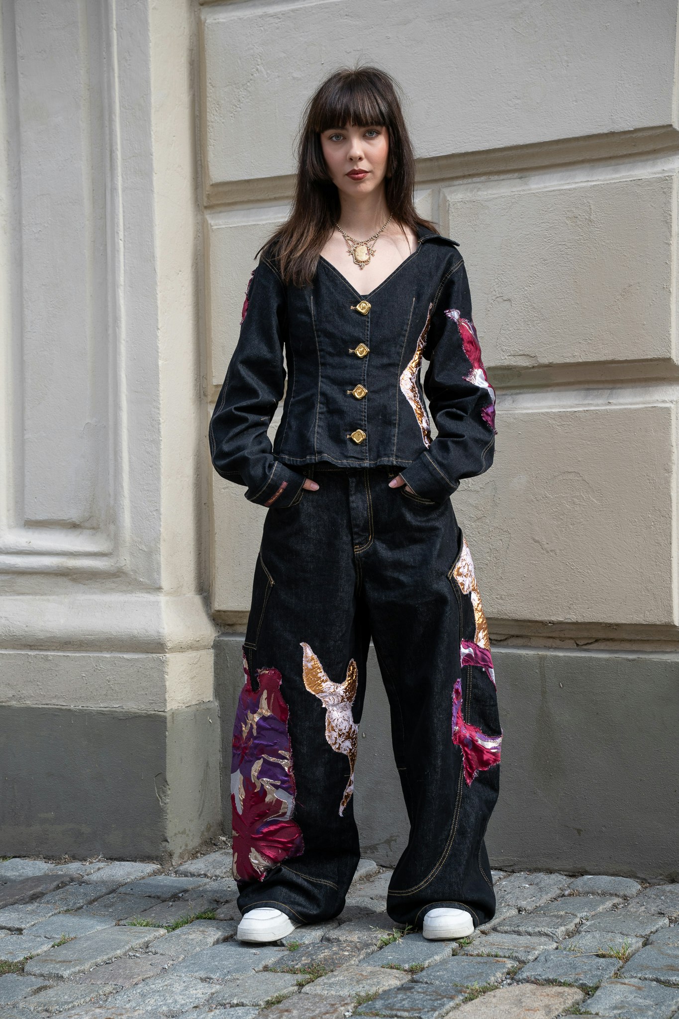 Concrete Flower Jeans
