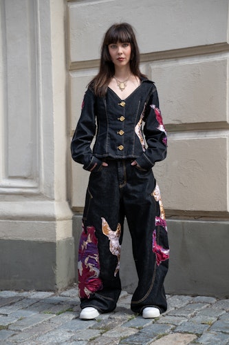 Concrete Flower Jeans