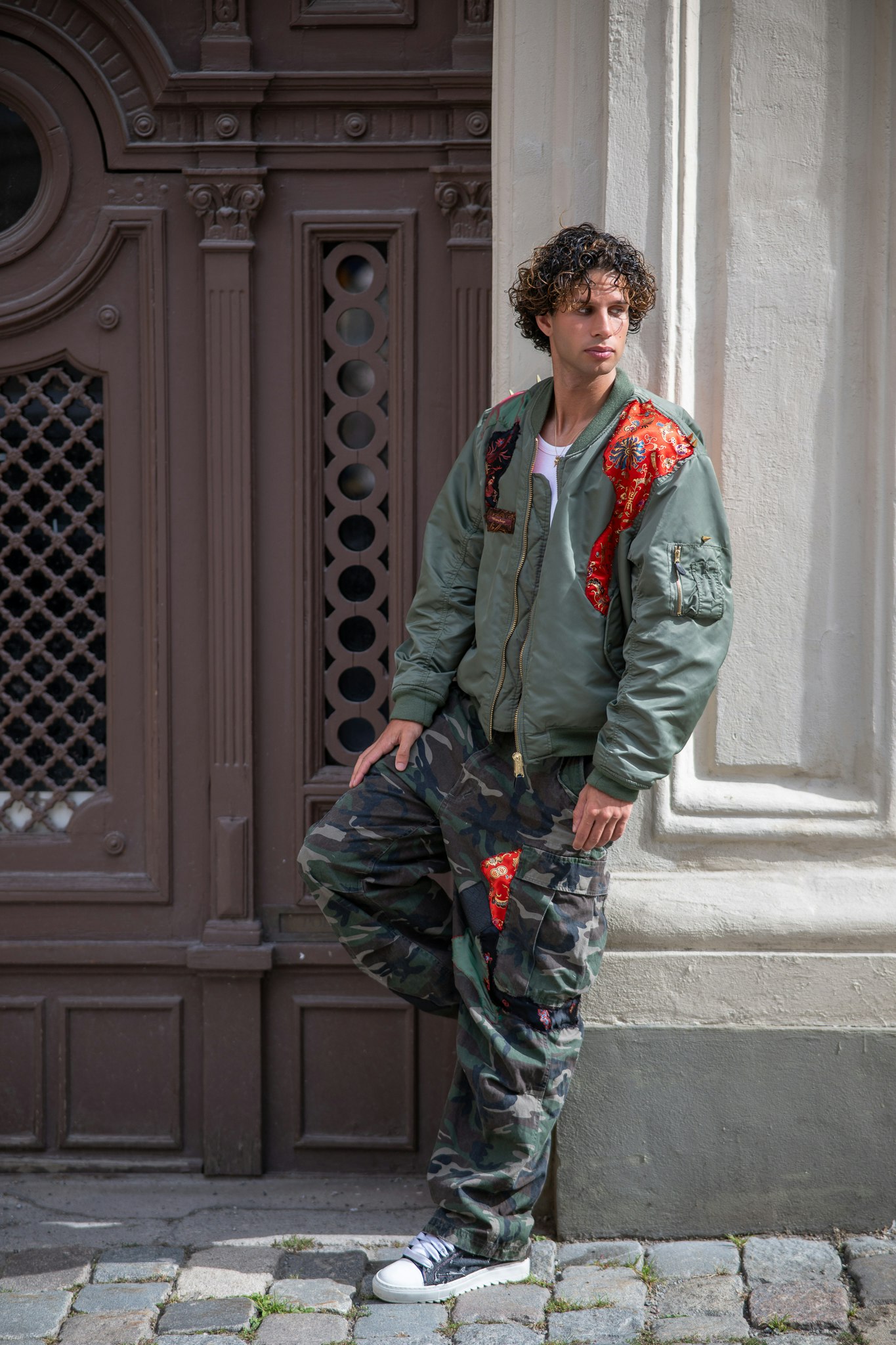 Lavishly Camouflaged Jeans