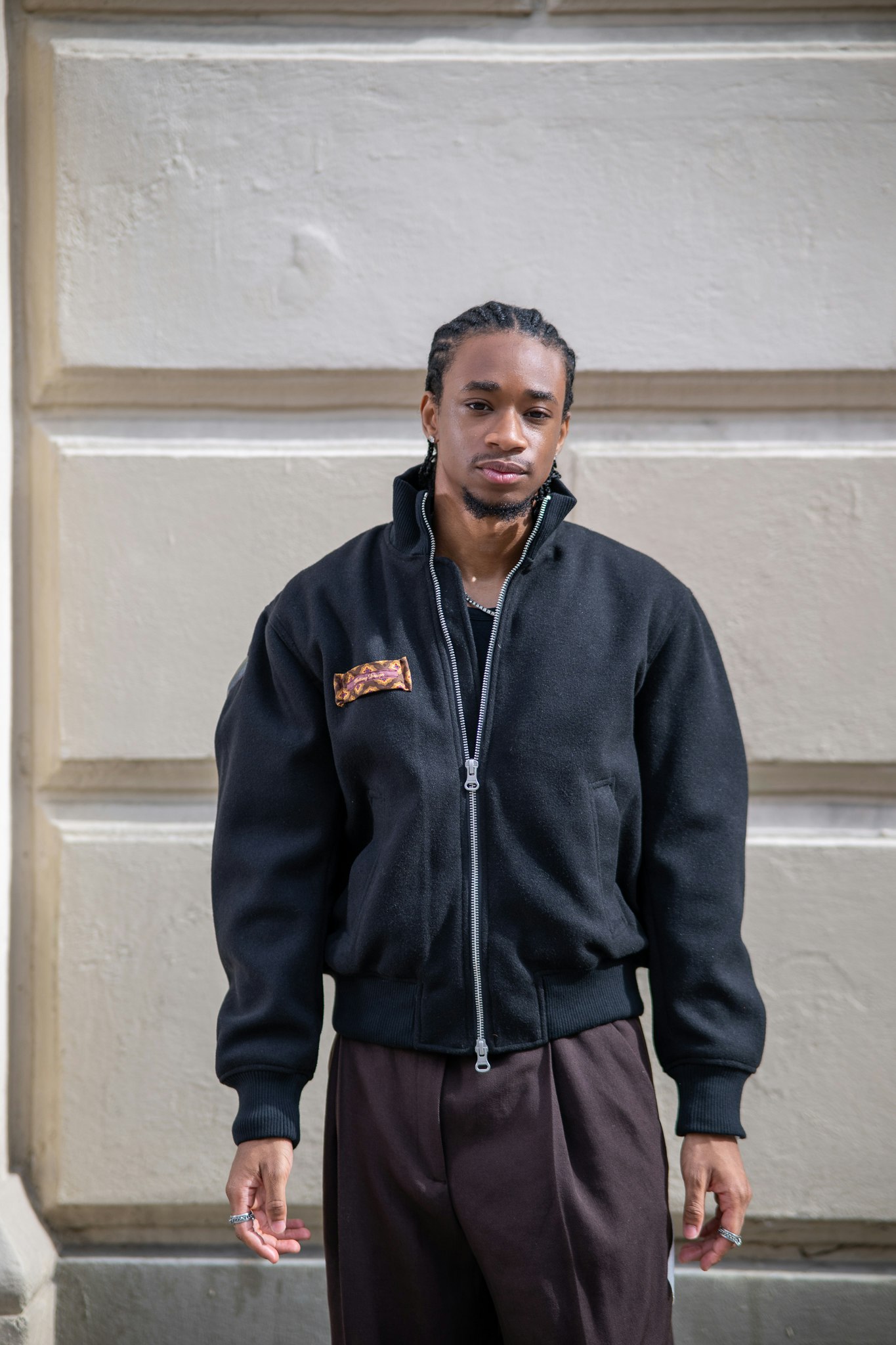 Tap Out Jacket in Black