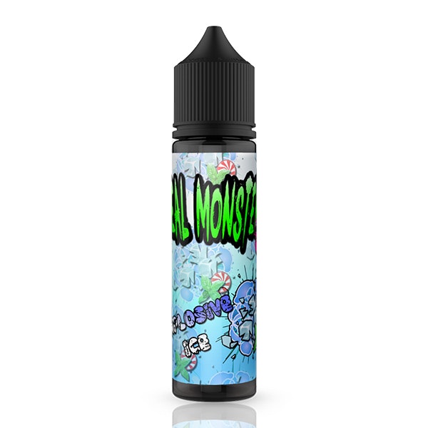 ideal monster cooling mint methol pepparmint e-juice shortfill 50ml gorilla v3 vapemore VapeMore