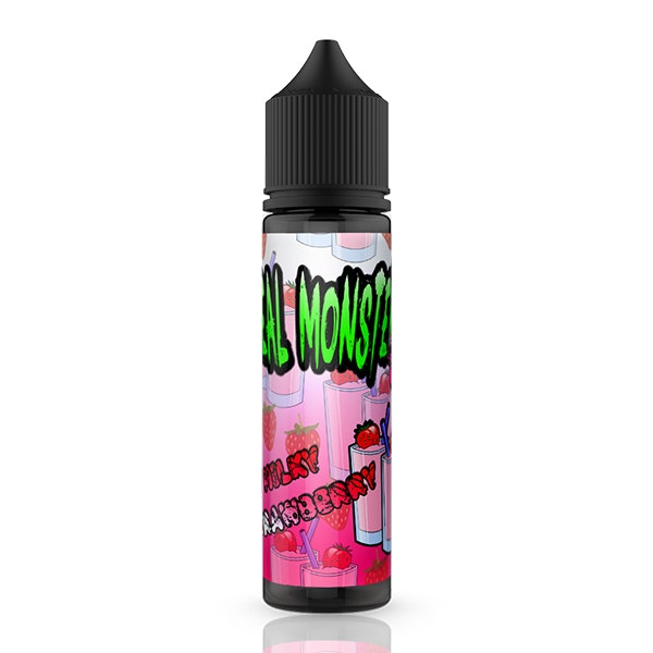 ideal monster milky strawberry milkshake jordgubbe jordgybbsmilkshake e-juice mix on order shortfill 50ml gorilla v3 vapemore VapeMore