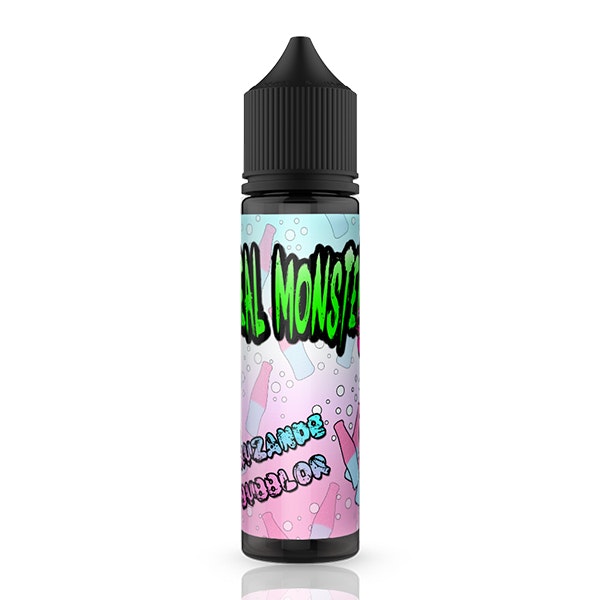 ideal monster bruzande bubblor godis ejuice fizzypop e-juice shortfill 50ml gorilla v3 vapemore VapeMore