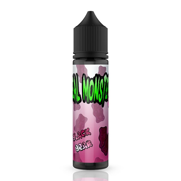 ideal monster black bear svartvinbär godis gummibjörn e-juice shortfill 50ml gorilla v3 mix on order vapemore VapeMore