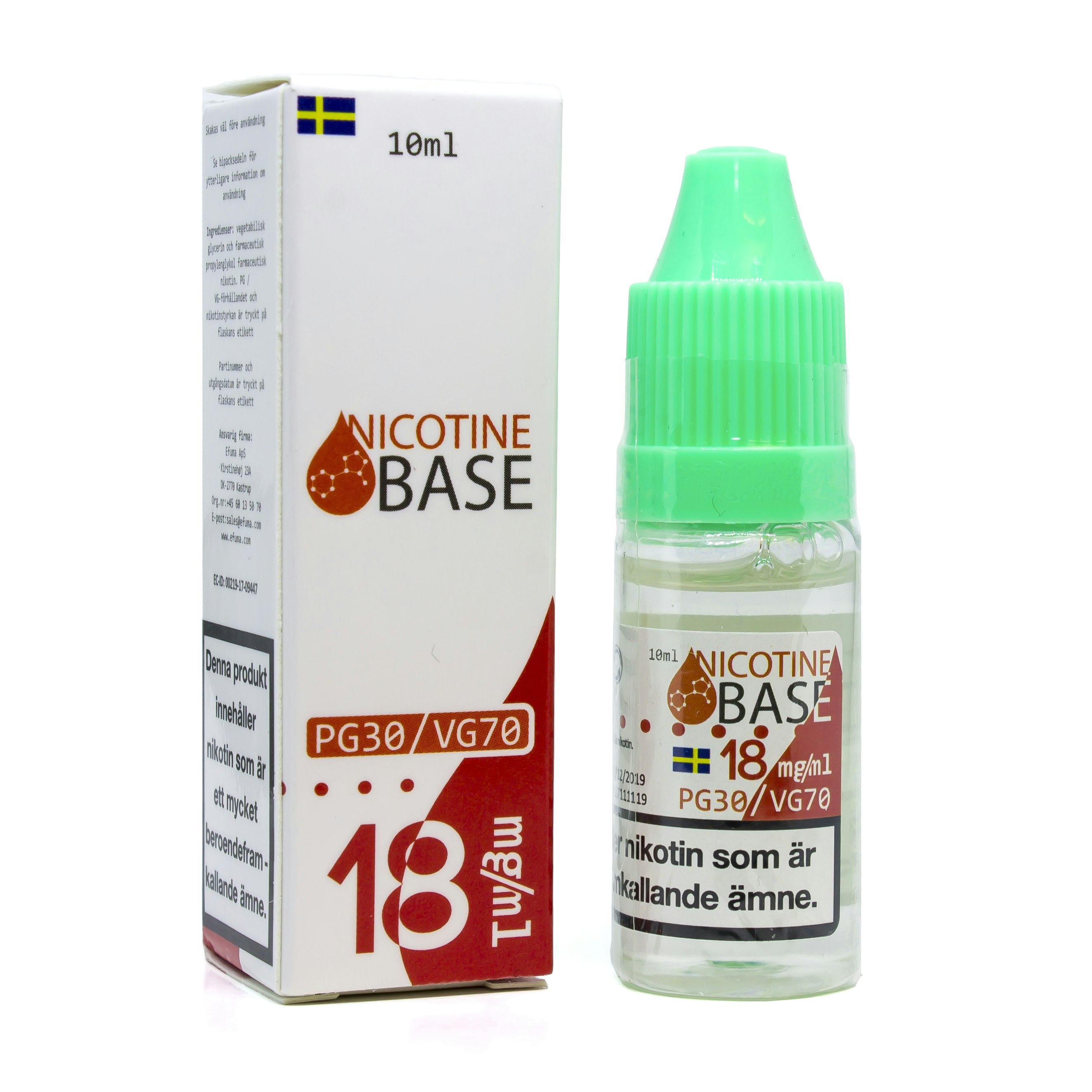 Nicotine Base (18mg 70/30 10ml)