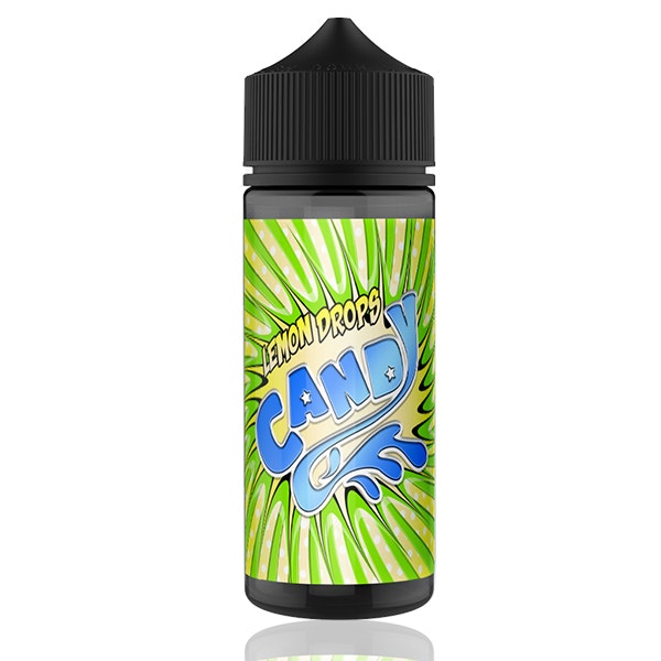 candy lemon drops citron godis syrlig cooling e-juice shortfill 100ml gorilla v3 vapemore VapeMore