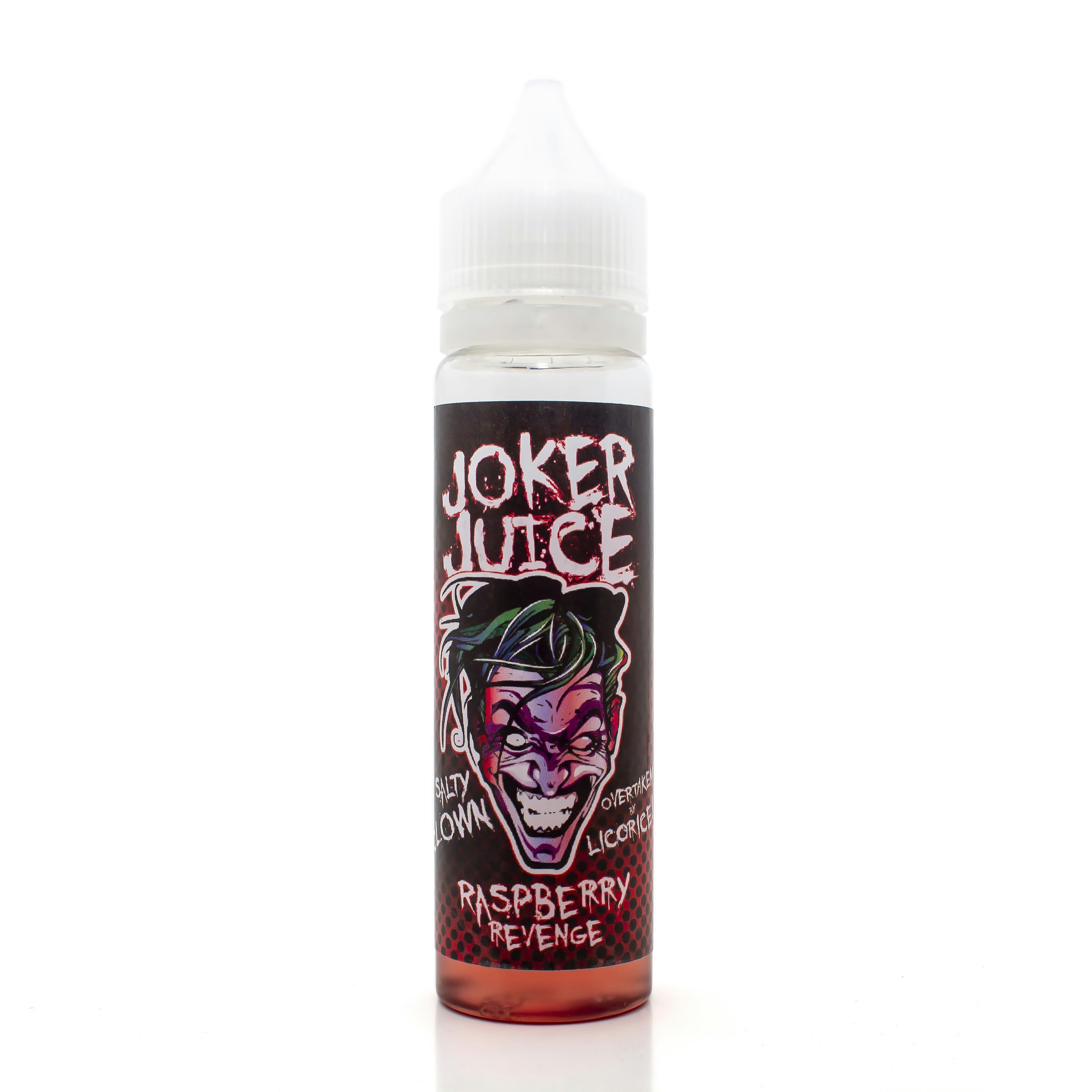 joker juice raspberry revenge hallon lakrits godis e-juice shortfill 50ml gorilla v3 vapemore VapeMore