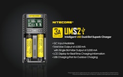 Nitecore UMS2 USB-laddare