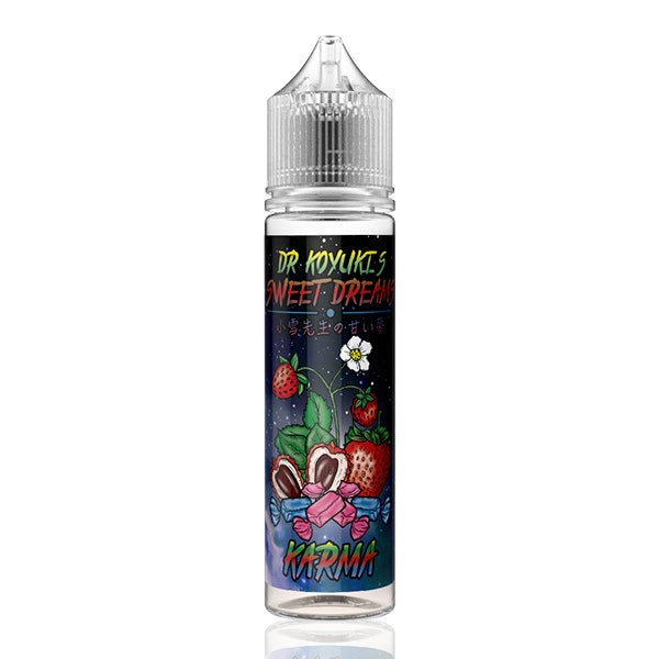 Dr Koyuki sweet dreams godis karma kola jordgubbe jordgubbar smultron lychee litchi  Shortfill 50ml 60ml vape vejp vapemore