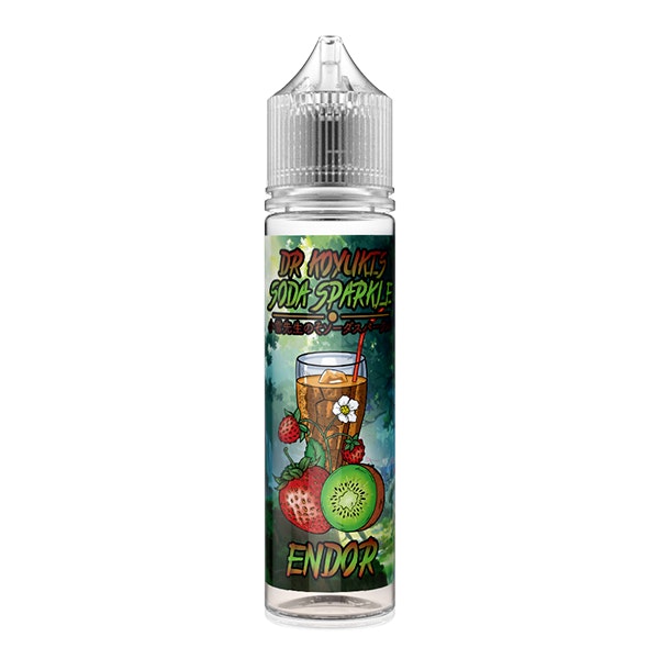 Dr Koyuki Soda Sparkle endor kiwi jordgubbar smultron dricka läsk  Shortfill 50ml 60ml  vape vejp vapemore