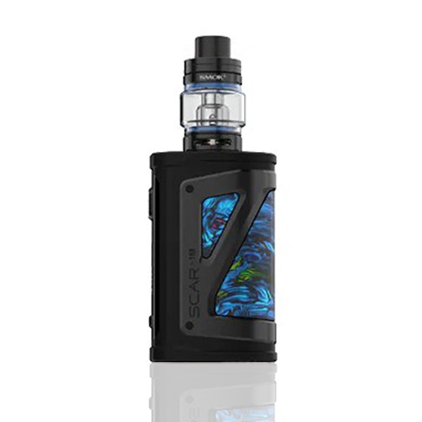 Smok Scar-18 Kit 2ml 18650 fluid blue blå svart startkit kit vape vejp ip67 vattentät stöttålig vapemore