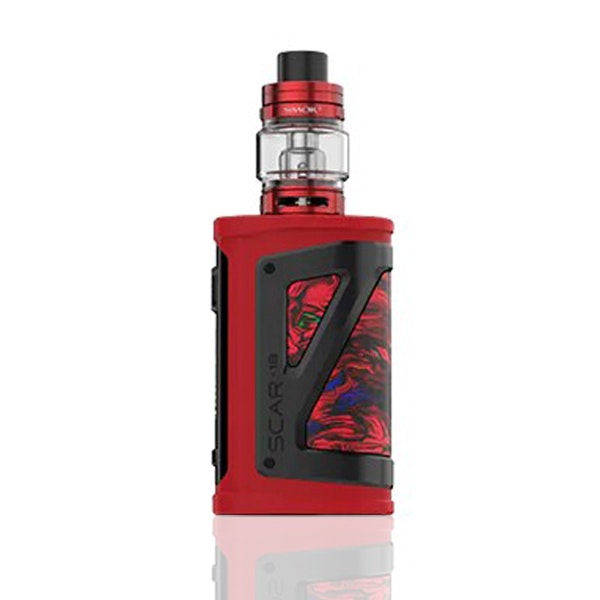 Smok Scar-18 Kit 2ml 18650 fluid red röd startkit kit vape vejp ip67 vattentät stöttålig vapemore