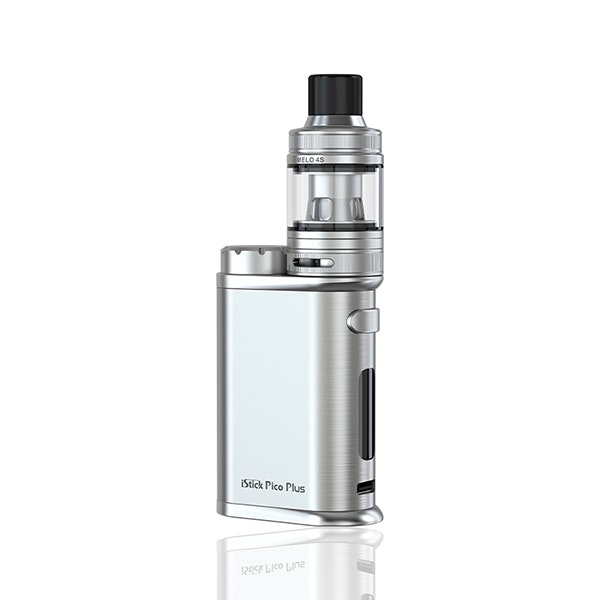 Silver Eleaf iStick Pico Plus kit melo 4 4ml 75w dl DL 18650 vape vejp vapemore VapeMore