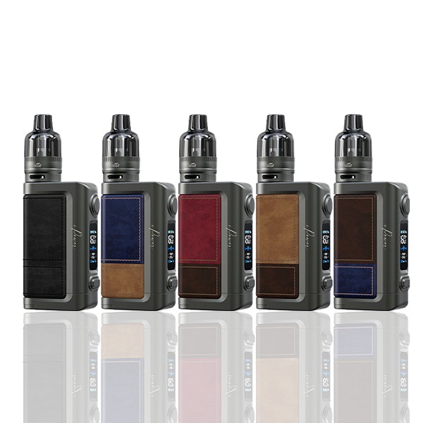 blue blå black svart light-brown dark-brown ljus mörk brun red röd Eleaf iStick Power 2C Kit 160w 4.5ml 18650 GTL startkit dl mtl rdl vape vejp vapemore VapeMore usb-c