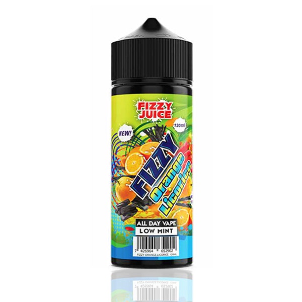 fizzy orange licorice apelsin lakrits cooling e-juice shortfill 100ml gorilla v3 vapemore VapeMore