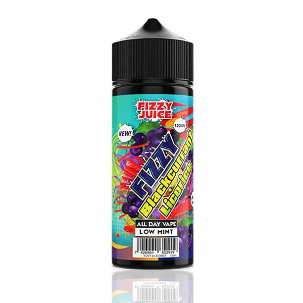 fizzy blackcurrant Licorice lakrits svartvinbär cooling e-juice shortfill 100ml gorilla v3 vapemore VapeMore