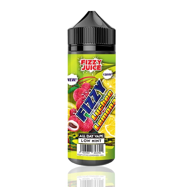 fizzy lychee lemonade citron lemonad litchi cooling e-juice shortfill 100ml gorilla v3 vapemore VapeMore