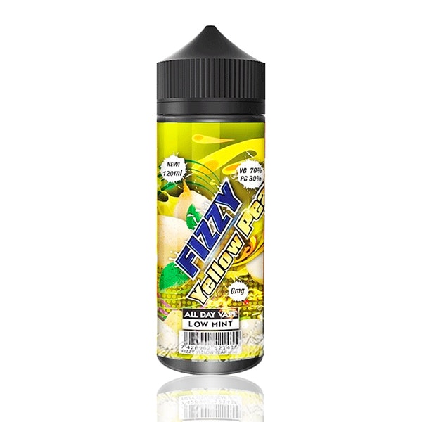 fizzy yellow pear päron cooling e-juice shortfill 100ml gorilla v3 vapemore VapeMore