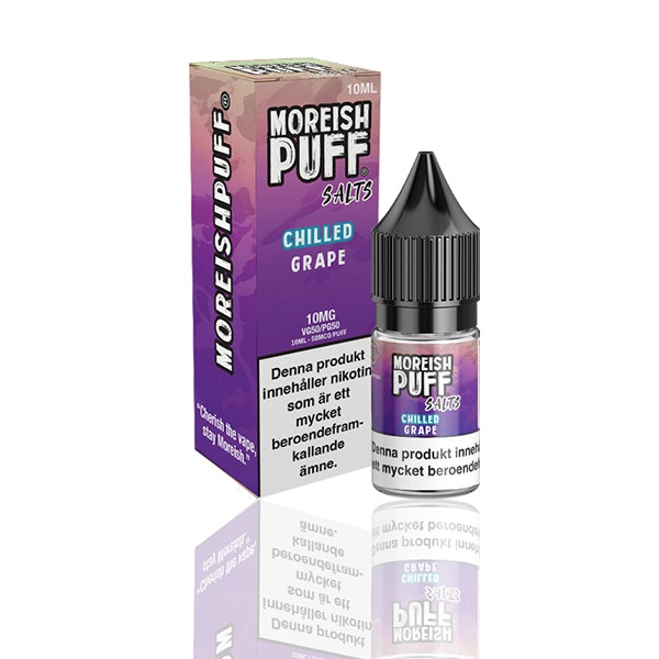 Moreish Puff - Grape Chilled (10ml, 10mg nikotinsalt)
