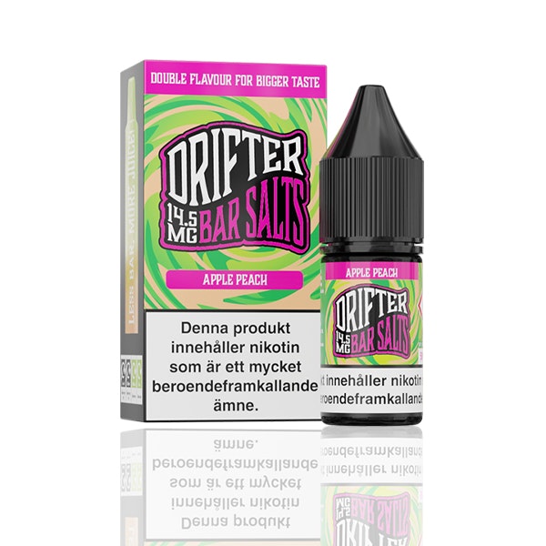 Drifter Bar Salts - Apple Peach (10ml, 14.5mg nikotinsalt)