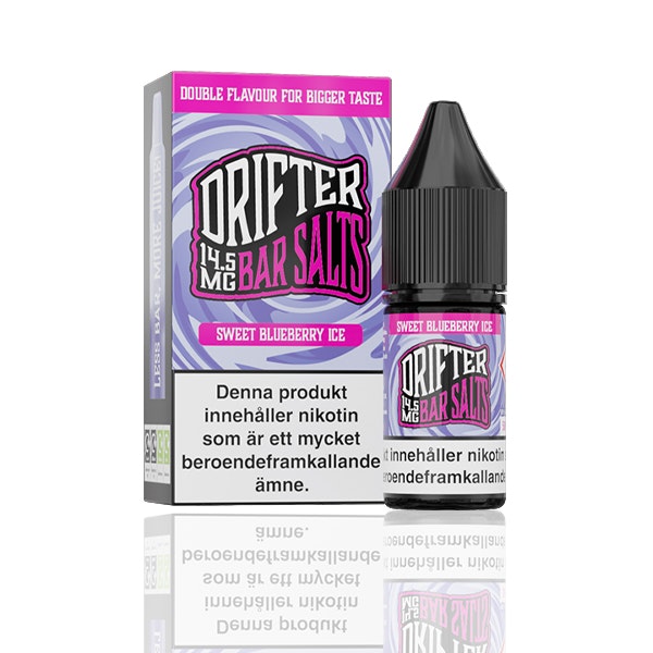 Drifter Bar Salts - Sweet Blueberry ICE (10ml, 14.5mg nikotinsalt)