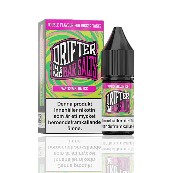 Drifter Bar Salts - Watermelon ICE (10ml, 14.5mg nikotinsalt)