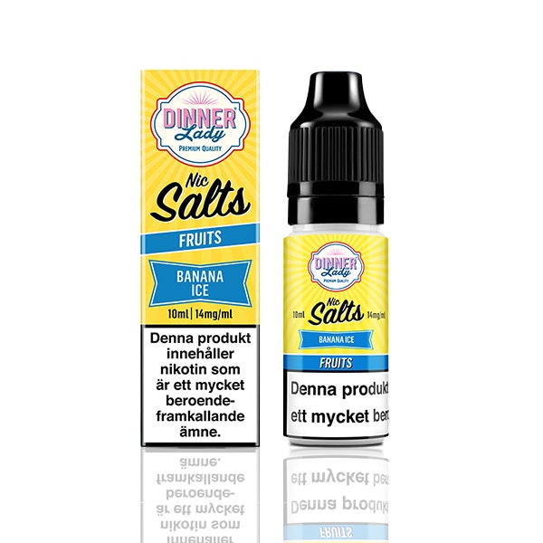 Dinner Lady Salt - Banana Ice (10ml, 14mg nikotinsalt)