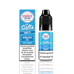 Dinner Lady Salt - Bubblegum Ice (10ml, 14mg nikotinsalt)