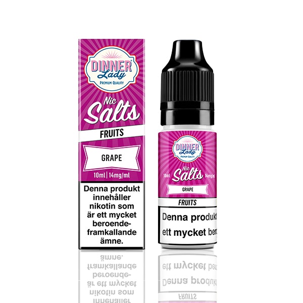 Dinner Lady Salt - Grape (10ml, 14mg nikotinsalt)