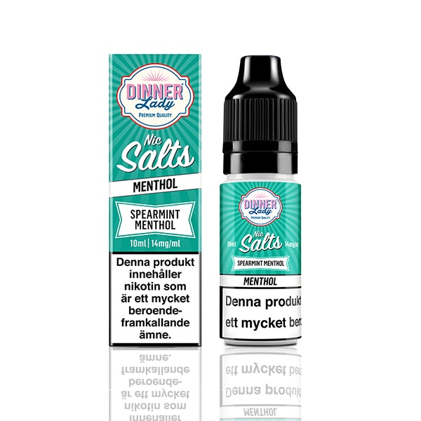 Dinner Lady Salt - Spearmint Menthol (10ml, 14mg nikotinsalt)