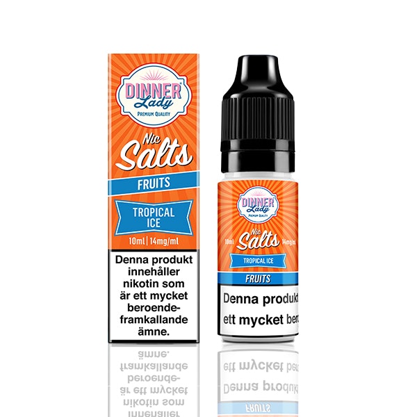 Dinner Lady Salt - Tropical Ice (10ml, 14mg nikotinsalt)