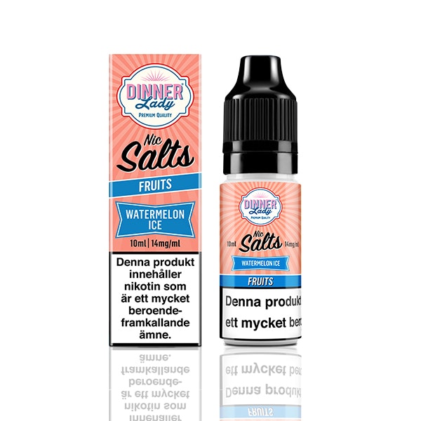 Dinner Lady Salt - Watermelon Ice (10ml, 14mg nikotinsalt)